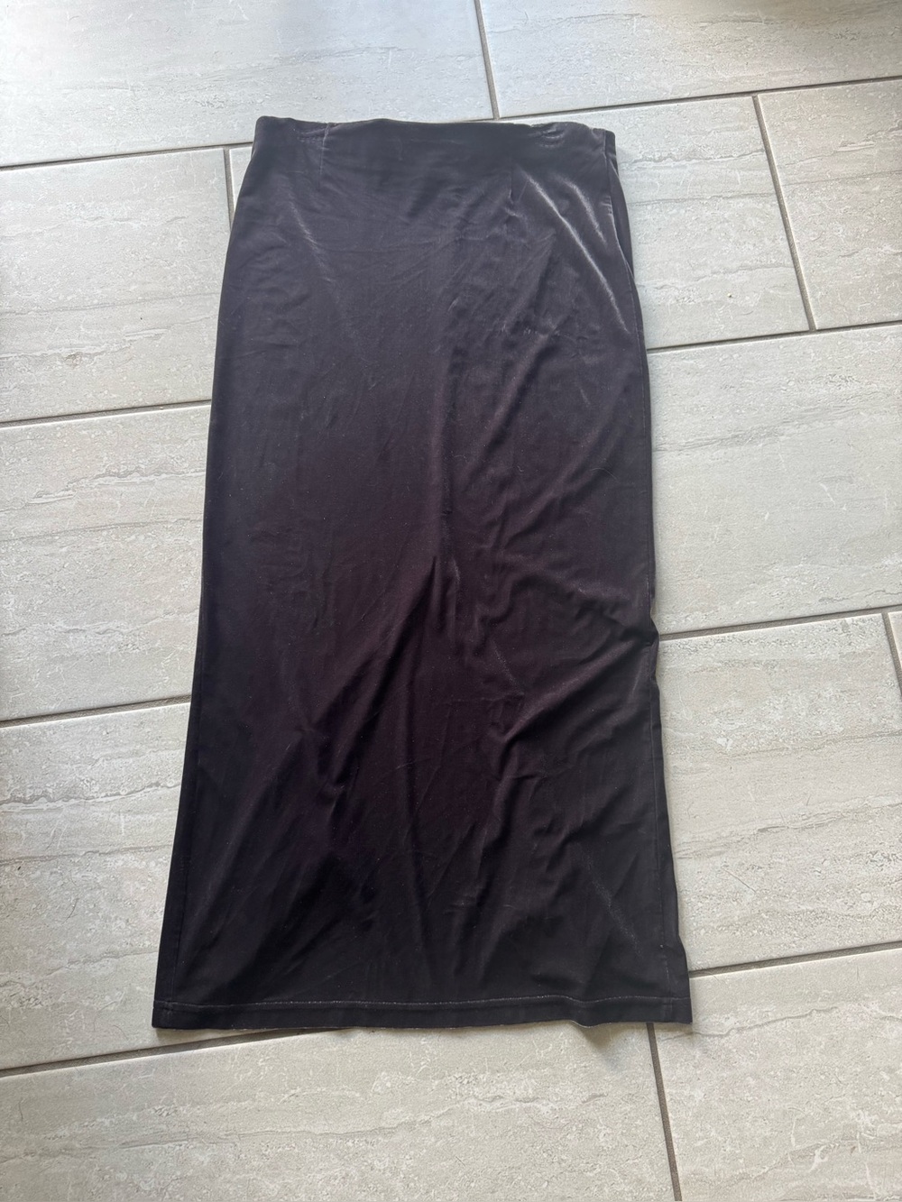 Purple Velvet Maxi Skirt | Elegant Evening Holiday Skirt